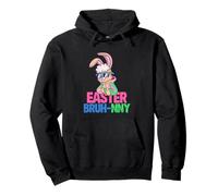 Easter Bruh-nny - Funny Easter Gen Alpha Boy Easter Pullover Hoodie