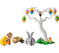 Easter Bunny and Chick Egg Hunt