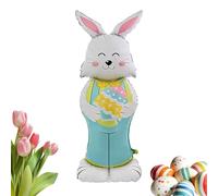 Easter Bunny Balloon - Leak-proof, Reusable Foil Rabbit Decoration, Giant Standing Party Decoration, Spring Holiday Display, Cute Festive Balloon, Giant Easter Bunny Balloons, For