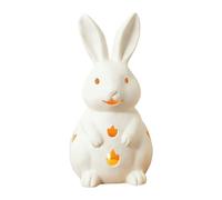 Easter Bunny Candle Holder | Vintage Rustic Resin Decorations | Easter Rabbit Garden Statue | For Home Garden Decor Table Door Indoor Corner Party Room