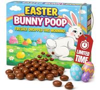 Easter Bunny Chocolate Raisins 100g - Raisin Covered Milk Chocolates Gift Box - Easter Gifts for Kids & Adults - Novelty Cocoa Covered Sweet Treats, Thank You Gifts, Birthday Hampers