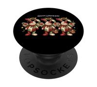 Easter Bunny Christmas surprise, Xmas cute bunny Confusion PopSockets Adhesive PopGrip
