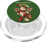 Easter Bunny Christmas surprise, Xmas cute bunny Confusion PopSockets PopGrip for MagSafe