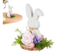 Easter Bunny Decorations, Easter Bunny Decoration | Farm Easter Bunny Decoration Easter Bunny Figurine | Creative Easter Statue, Pa Table Decoration