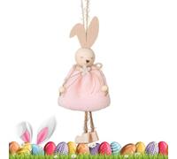 Easter Bunny Decorations, Easter Bunny Plush Cartoon Rabbit Decoration, Rabbit Ornament, Small Festive Home Decoration, Easter Tree Decoration for Wall, Door, Window, Tree