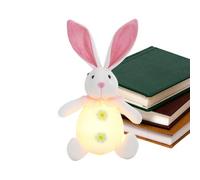 Easter Bunny Decorations - Easter Lightning The Rabbits | Portable LED Easter Bunny Ornaments | Cardboard Huggable Illuminated Cartoon Rabbit | Bright Easter Bunny Decorations Made