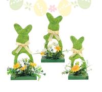 Easter Bunny Decorations - Hollow Decorative Figurine | Easter Bunny Figurines | For Home Office Study In Spring Parties For The Whole Family Friends Men Women
