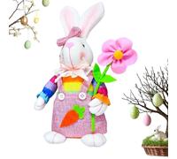 Easter Bunny - Doll Figure Plush Toy, Easter Bunny Stuffed Animal for Kids Teens Adults, Soft and Plush Bringing Joy, Comfort and Holiday Cheer, Home or Travel Display