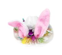 Easter Bunny Ear Hat, Cute Seasonal Western Headwear, Non-woven Fabric Material | Kids Rabbit Hat For Carnival Birthday Party Family Gathering Celebration Costume Balls 25x32x11cm