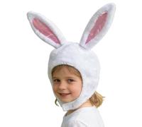 Easter Bunny Ears - Adjustable Easter Plush Funny Headwear | Bunny Ears Kids | for Winter Celebration Festival Birthday Masquerade Stage Performance Holiday New Year Carnival