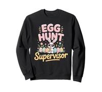 Easter Bunny Egg Hunt Supervisor Kids Party Sweatshirt