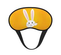 Easter Bunny Eggs Spring Flower Rabbit Sleep Mask, Eye Mask, Light-Blackout Design Ultra Soft & Comfortable for Men, Women