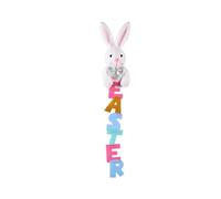 Easter Bunny Faceless Gnome Hanging Ornament - Cute Spring Farmhouse Doll Decoration for Home, Table, Mantel, Seasonal Gift