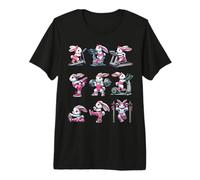 Easter Bunny Fitness Collection Gym Workout Weightlifting Premium T-Shirt