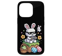 Easter Bunny Gaming With Eggs All Day Case for iPhone 13 Pro