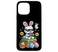 Easter Bunny Gaming With Eggs All Day Case for iPhone 13 Pro Max