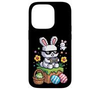 Easter Bunny Gaming With Eggs All Day Case for iPhone 14 Pro