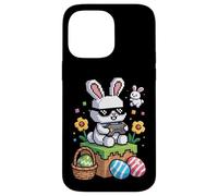Easter Bunny Gaming With Eggs All Day Case for iPhone 14 Pro Max