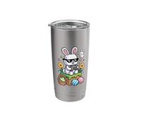 Easter Bunny Gaming with Eggs All Day Stainless Steel Insulated Tumbler