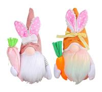 Easter Bunny Gnome Plush Doll Gonk Decoration Easter Faceless Dolls Pink Love Standing Dwarf Ornament Elf Tabletops Sweet Gift Party Festival Holiday Window and Fireplaces Supplies for Children and Ad