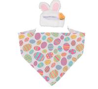 Easter Bunny Goose Outfit Cute Stylish 23 Inch Porch Goose Clothes for Garden Lawn Decoration