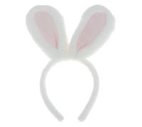 Easter Bunny Headband, Adult Rabbit Ears, Headwear with Fuzzy Rabbit Ears - Cute Animal Head Piece, Plush Ears Headwear for Cos Decoration
