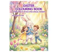 Easter Bunny Hugs Coloring Book for Kids: A Cute Spring Coloring Book with Easter Egg Hunts, Happy Kids, and Bunny Love