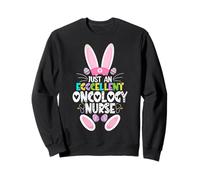 Easter Bunny Just an Eggcellent Oncology Nurse Easter Day Sweatshirt