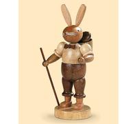 Easter bunny, male, height 18 cm / 7 inch, original Erzgebirge by.. MU 42124 NEW