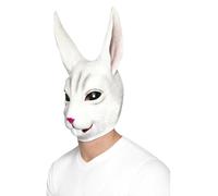 Easter Bunny Mask Gala Easter Fayre Fet Fancy Dress White Rabbit Mask