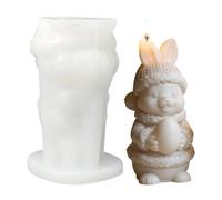 Easter Bunny Mold - Resin Reusable Easy Release Art Crafts,Easter Bunny Silicone Candle Mold - for Aromatherapy Home Decoration Holiday Birthday Offices Room Desktop Weekday School