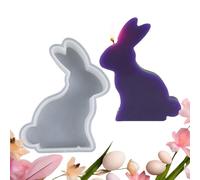 Easter Bunny Mold,Reusable Non-Stick Crafting Tools | Cute Easter Bunny Mold Silicone,for Epoxy Resin Home Decor Art Projects Party Favors Spring Holiday Family Beginners