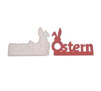 Easter Bunny Molds Silicone,Silicone Easter Molds | Easter Letters Bunny Plaster Molds | Plaster Resin Casting Epoxy Molds for Easter Home Decor