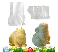 Easter Bunny Mould Materials for the Creation of Easter Shaped | Chalk Mold For Plaster Decorations Soap Home Party Family DIY And Craft Lovers