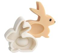 Easter bunny mould, rabbit silicone mould, booky mool smoft, rabbit silicone mould, Happy Easter tabletop decoration, aromatherapy candles, make supplies for plaster ornament