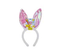 Easter Bunny Novelty Dressing Up Bunny Ears Headband White and Pink