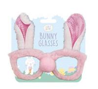 Easter Bunny Novelty Glasses Pink