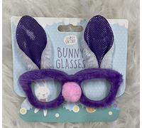 Easter Bunny Novelty Glasses Purple