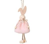 Easter Bunny Ornament, Funny Rabbit Tree Ornament, Bunny Hanging Decor with Style, Small Festive Detail, Home Decoration with Accent, Easter Decor for Tree 7.09x3.15x1.18 Inches