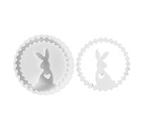 Easter Bunny Pendant Shape - Easter Jewellery Melting Mould, Silicone Rabbit Crowns - Orament, Interaction Between Family Friends for Beginners Crafts
