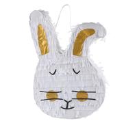Easter Bunny Pinata Cartoon Rabbit Pinata for Easter Birthday Party Anniversary Celebration Decoration Gender Reveal Pinatas Kids Gaming Fiesta Supplies