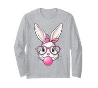 Easter Bunny Rabbit Funny Women Girl Easter Day Long Sleeve T-Shirt