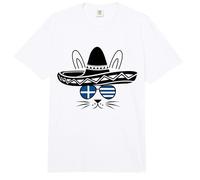 Easter Bunny Rabbit Greece Flag Gr aster Comfort Colors Adult Heavyweight T-Shirt
