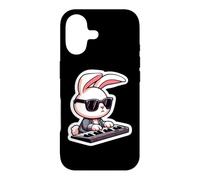 Easter Bunny Rabbit Playing Synthesizer Player Synth Music Case for iPhone 17