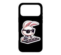 Easter Bunny Rabbit Playing Synthesizer Player Synth Music Case for iPhone 17 Pro Max
