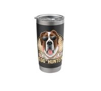 Easter Bunny Saint Bernard Egg Hunter Dog Lover Stainless Steel Insulated Tumbler