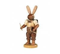 Easter bunny, school boy, height 11 cm / 4 inch, original Erzgebi.. MU 42146 NEW