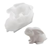 Easter Bunny Silicone Mold - 3D Silicone Molds for Concrete | Festive Casting Molds Amateur Teachers and Creative Workshops Pasquale, Pasquale Resin - Creativity