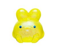 Easter Bunny Stress Balls for Adults,Squishy Stress Ball Easter Stress Relief Fidget Balls Sensory for Anxiety Stress Easter Party Favors(Yellow)