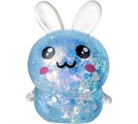 Easter Bunny Stress Balls Squishies Toys for Kids and Adults,Rabbit Squeeze Toy Easter Basket Fillers Gifts Soft Animal Figure Desk Decor Sensory Fidget Hand Toy for Anxiety Relief ADHD